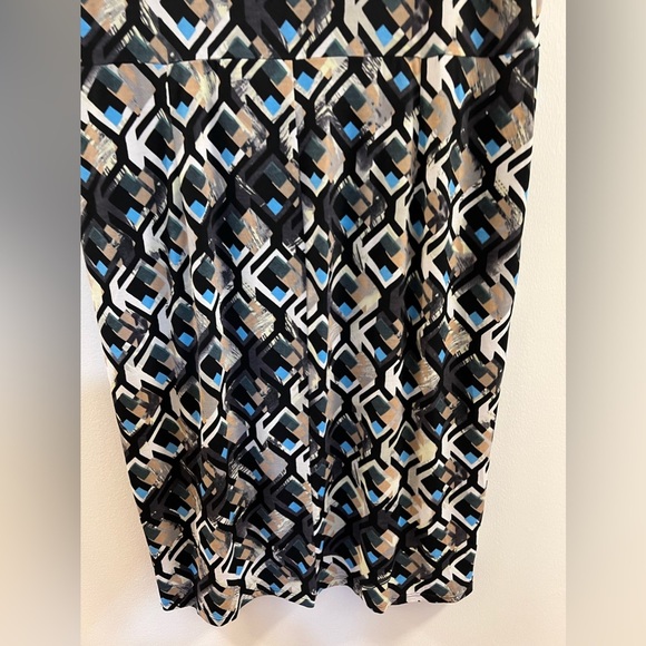 Anna Scholz dress 70’s style maxi stretch Dress 07. - Picture 13 of 16